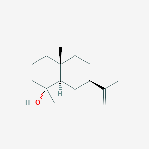 molecular formula C15H26O B101052 旱芹烯-11-烯-4α-醇 CAS No. 16641-47-7