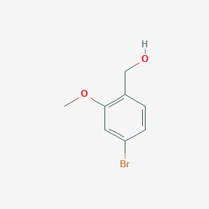 molecular formula C8H9BrO2 B101061 4-Bromo-2-methoxybenzyl alcohol CAS No. 17102-63-5