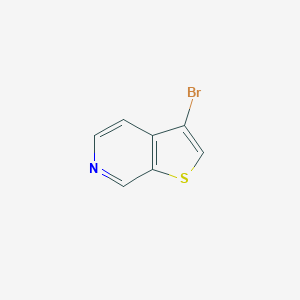 molecular formula C7H4BrNS B101063 3-Bromothieno[2,3-c]pyridine CAS No. 28783-17-7