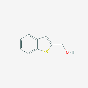 molecular formula C9H8OS B101068 2-(Hydroxymethyl)benzo[b]thiophene CAS No. 17890-56-1