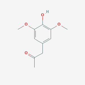 molecular formula C11H14O4 B101076 1-(4-羟基-3,5-二甲氧基苯基)丙酮 CAS No. 19037-58-2