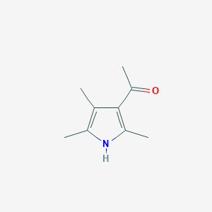 molecular formula C9H13NO B101078 3-Acetyl-2,4,5-trimethylpyrrole CAS No. 19005-95-9