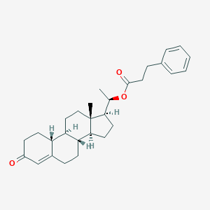 molecular formula C29H38O3 B101081 Oxogestone phenpropionate CAS No. 16915-80-3