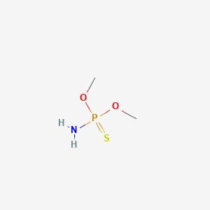 molecular formula C2H8NO2PS B101082 O,O-Dimethyl phosphoramidothioate CAS No. 17321-47-0