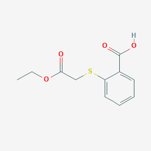 2-((2-Ethoxy-2-oxoethyl)thio)benzoic acid