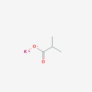 molecular formula C4H8KO2 B101088 Potassium isobutyrate CAS No. 19455-20-0