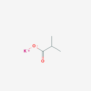 molecular formula C4H7KO2 B101088 Potassium isobutyrate CAS No. 19455-20-0