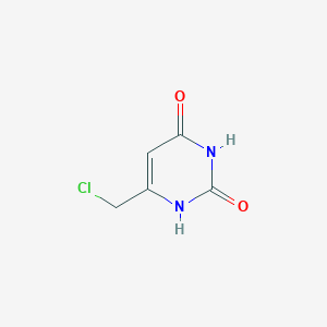 molecular formula C5H5ClN2O2 B101096 6-(氯甲基)尿嘧啶 CAS No. 18592-13-7