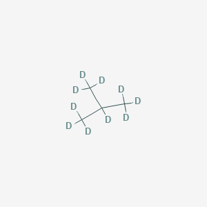 molecular formula C4H10 B101102 1,1,1,2,3,3,3-Heptadeuterio-2-(trideuteriomethyl)propane CAS No. 19170-96-8