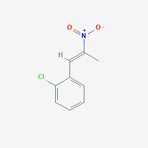molecular formula C9H8ClNO2 B101112 1-(2-Chlorophenyl)-2-nitropropene CAS No. 18982-43-9