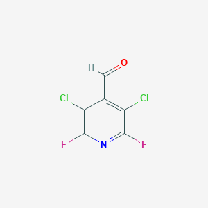 molecular formula C6HCl2F2NO B101114 3,5-Dichloro-2,6-difluoroisonicotinaldehyde CAS No. 17723-32-9