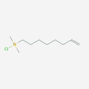 molecular formula C10H21ClSi B101124 7-Octenyldimethylchlorosilane CAS No. 17196-12-2