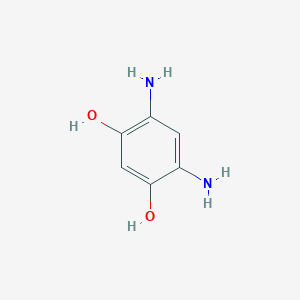 molecular formula C6H8N2O2 B101129 4,6-Diaminoresorcinol CAS No. 15791-87-4