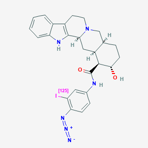 molecular formula C26H27IN6O2 B010113 Rau-azpc CAS No. 108206-16-2