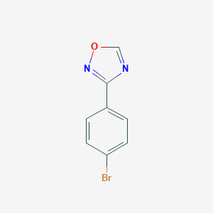 molecular formula C8H5BrN2O B101137 3-(4-Bromophenyl)-1,2,4-oxadiazole CAS No. 16013-07-3