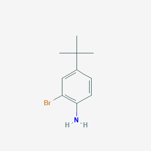 molecular formula C10H14BrN B010114 2-Bromo-4-tert-butylaniline CAS No. 103273-01-4