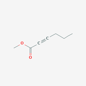 molecular formula C7H10O2 B101147 2-己炔酸甲酯 CAS No. 18937-79-6