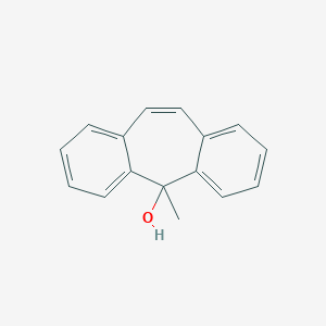 molecular formula C16H14O B101159 5-Methyl-5H-dibenzo[a,d]cyclohepten-5-ol CAS No. 18259-45-5