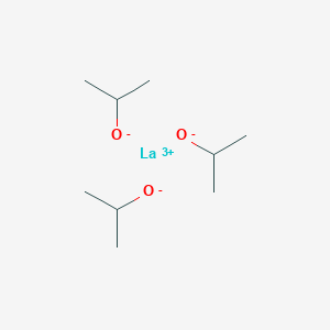 molecular formula C9H21LaO3 B101173 Lanthanum isopropoxide CAS No. 19446-52-7