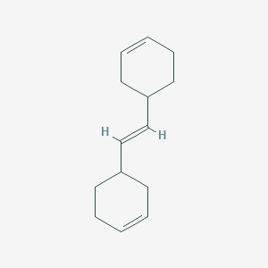 molecular formula C14H20 B101177 1,2-Bis(3-cyclohexenyl)ethylene CAS No. 17527-28-5