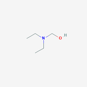 molecular formula C5H13NO B101178 (Diethylamino)methanol CAS No. 15931-59-6