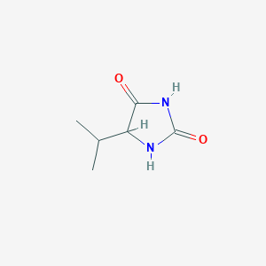 molecular formula C6H10N2O2 B101180 5-异丙基咪唑烷-2,4-二酮 CAS No. 16935-34-5