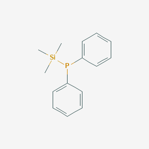 molecular formula C15H19PSi B101189 Diphenyl(trimethylsilyl)phosphine CAS No. 17154-34-6