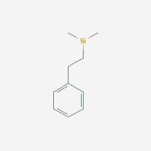 molecular formula C10H15Si B101191 Dimethylphenethylsilane CAS No. 17873-13-1