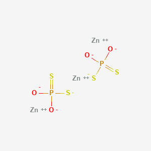 molecular formula O4P2S4Zn3 B101196 Zinc dithiophosphate CAS No. 19210-06-1