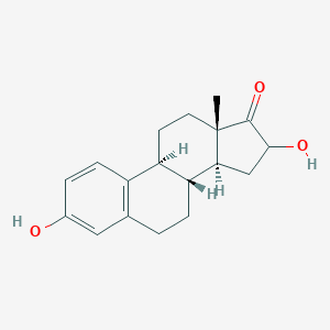 molecular formula C18H22O3 B101198 16-羟基雌酮 CAS No. 18186-49-7
