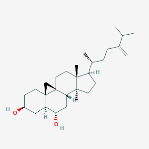molecular formula C29H48O2 B010120 Roxburghiadiol A CAS No. 103629-94-3