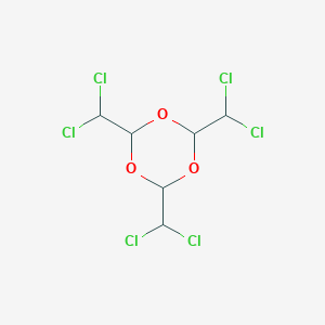 molecular formula C6H6Cl6O3 B101204 2,4,6-Tris(dichloromethyl)-1,3,5-trioxane CAS No. 17352-16-8