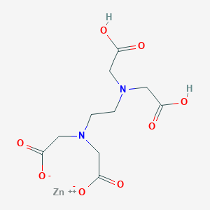 molecular formula C10H14N2O8Zn B101214 zinc;2-[2-[bis(carboxymethyl)amino]ethyl-(carboxylatomethyl)amino]acetate CAS No. 15954-98-0