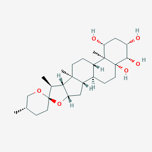 molecular formula C27H44O6 B101235 Convallagenin B 