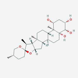 molecular formula C27H44O6 B101235 Convallagenin B CAS No. 17934-59-7