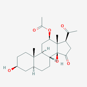 molecular formula C23H34O6 B101238 Dihydrodigacetigenin CAS No. 18014-35-2