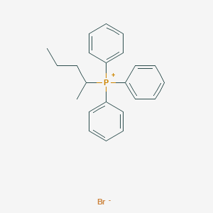 molecular formula C23H26BrP B101240 (1-Methylbutyl)triphenylphosphonium bromide CAS No. 17827-53-1