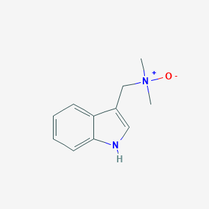molecular formula C11H14N2O B101247 Gramine, N-oxide CAS No. 17206-03-0
