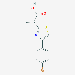 molecular formula C12H10BrNO2S B101248 Brofezil CAS No. 17969-45-8
