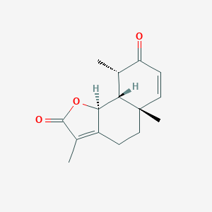 molecular formula C15H18O3 B101275 gamma-Metasantonin CAS No. 17335-57-8