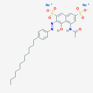 molecular formula C30H37N3Na2O8S2 B101276 C.I. Acid Red 138 CAS No. 15792-43-5