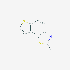 B101284 2-Methylthieno[2,3-g][1,3]benzothiazole CAS No. 18044-93-4