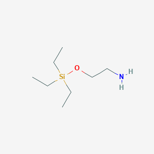 Ethanamine, 2-((triethylsilyl)oxy)-(9CI)