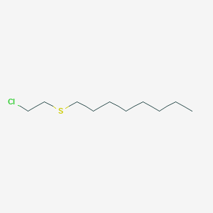 molecular formula C10H21ClS B101287 2-Chloroethyl octyl sulfide CAS No. 19155-38-5