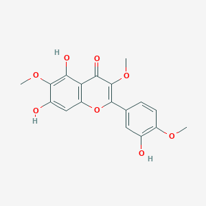molecular formula C18H16O8 B101293 Centaureidin CAS No. 17313-52-9