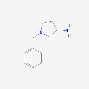 molecular formula C11H16N2 B101318 1-Benzylpyrrolidin-3-amine CAS No. 18471-40-4