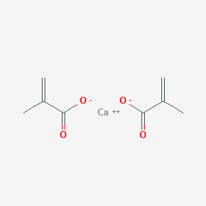 molecular formula C4H6CaO2 B101330 Calcium methacrylate CAS No. 16809-88-4