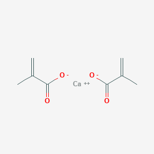 molecular formula C8H10CaO4 B101330 Calcium methacrylate CAS No. 16809-88-4