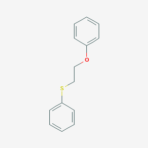 molecular formula C14H14OS B101340 2-phenoxyethylsulfanylbenzene CAS No. 17414-04-9