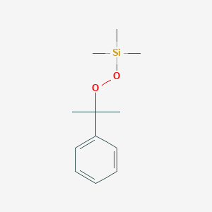 molecular formula C12H20O2Si B101344 Cumyl trimethylsilyl peroxide CAS No. 18057-16-4